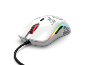 Mouse Cu Fir Glorious PC Model O, Gaming Glossy White