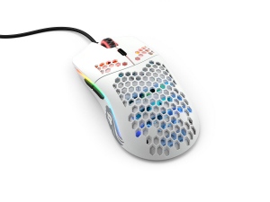 Mouse Cu Fir Glorious PC Model O, Gaming Matte White