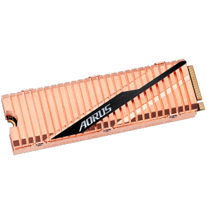 SSD Gigabyte AORUS  1 TB M.2 2280, PCI-Express 4.0x4, NVMe 1.3,2000GB, Read Speed : up to 5000 MB/s, Write speed : up to 4400 MB/s