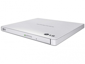 External DRW LG HLDS GP57EW40, Ultra Slim Portable, White