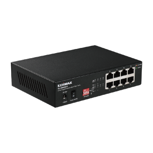 Edimax GS-1008PHE Long Range 8x Gigabit Switch with 4 PoE+(60W tb) & DIP Switch