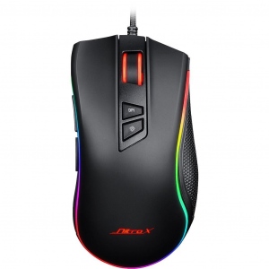 Mouse gaming NitroX GT-300+ negru iluminare RGB