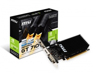 Placa Video MSI Nvidia GeForce GT710 1GB DDR3