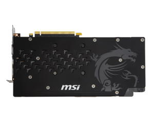 Placa Video MSI Nvidia GeForce GTX 1060 Gaming  6GB GDDR5 