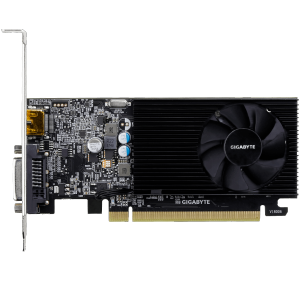 GIGABYTE Video Card GeForce GT 1030 DDR4 2GB/64bit, 1151MHz/2100MHz, PCI-E 3.0 x16, HDMI, DVI-D, Cooler, Low-profile, Retail