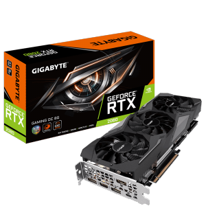 Gigabyte GeForce RTX 2080 Gaming OC, RGB, 8GB GDDR6 (256 Bit), HDMI, 3xDP, USB-C