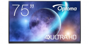 Display Interactiv Optoma LED 75 inch 4K UHD cu touch OPTOMA 5752RK