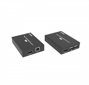 Extender IP over Ethernet KVM (HDMI + USB + IR )  1080P  IP Extender 150metrii  EvoConnect E5200K