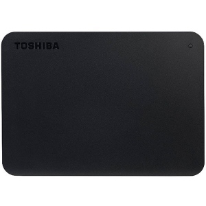 HDD Extern Toshiba Canvio Basics + USB-C adapter 1TB USB 3.2 Gen 1, Black 2.5 Inch