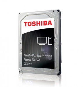 HDD Toshiba X300 HDWE160EZSTA 6TB, SATA 6.0Gbp\s, 7200RPM, 3.5 Inch, BOX