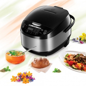 Multicooker Heinner Timer, 5 L, 770 W, Control Touch, Control Touch, Negru