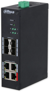 SWT 8 PORT HARDENED DHA HS4408-4ET-96