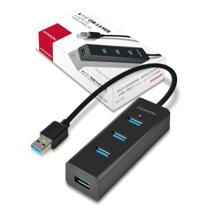 4x USB3.0 Charging Hub, MicroUSB Charging Connector
