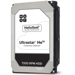 HDD Server HGST Ultrastar HE10 (3.5’’, 10TB, 256MB, 7200 RPM, SATA 6Gb/s ULTRA 4KN ISE). SKU: 0F27502