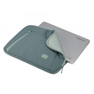 HUSA CASE LOGIC, pt. notebook de max. 13 inch, 1 compartiment, buzunar frontal , waterproof, poliester, gri, 