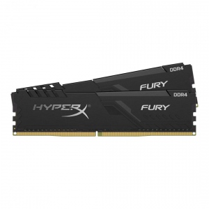 Kit Memorie Kingston HyperX FURY Black DIMM DDR4 8GB (2x4GB) 2400MHz CL15