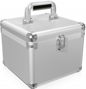 Icy Box Aluminium suitcase for 2.5 und 3.5 HDDs