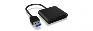 Card Reader IcyBox External USB 3.0, CF, SD, Black