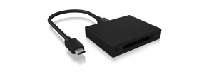 IcyBox External card reader USB 3.1 Type-C / Type-A, CFast 2.0
