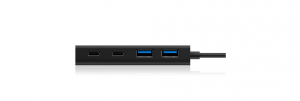IcyBox 4x Port USB 3.0 Hub, 2x USB Type-C, 2x USB Type-A