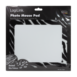 LOGILINK - Photo mousepad, --Zebra--