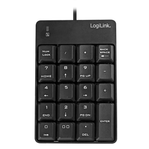 Tastatura Numerica Cu Fir LOGILINK, Black