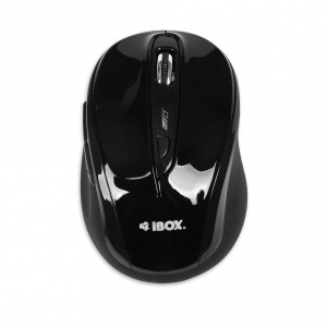 Mouse Wireless I-BOX Ninja Pro Silent, Negru