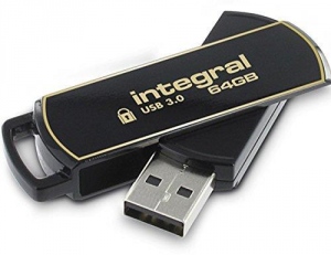 Memorie USB Integral 64 GB USB 3.0 Black
