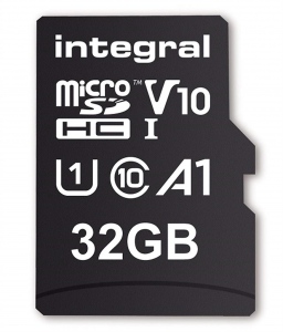 Card De Memorie Integral 32GB Class 10 + Adaptor Black