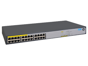 Switch HP 1420-24G-PoE+ 24 x 10/100/1000 ports Mbit/s Unmanaged Layer 2 PoE 124W 