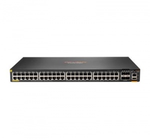 Hewlett Packard Enterprise Aruba 6200F 48G Class4 PoE 4SFP+ 740W Managed L3 Gigabit Ethernet (10/100/1000) Power over Ethernet (PoE) 1U Black