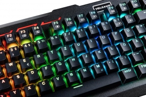 Tastatura MODECOM VOLCANO HAMMER RGB Brown Outemu Switch, DE Layout