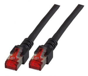 EFB Patch cable S/FTP, Cat.6, LSZH, 2m, copper, black