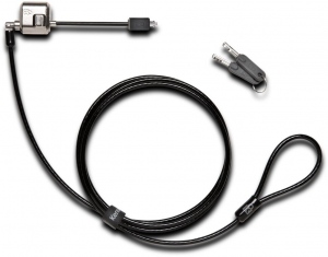 CABLU securitate KENSINGTON pt. notebook slot standard, cheie standard, 1.8m, cablu otel, permite rotire cablu, 