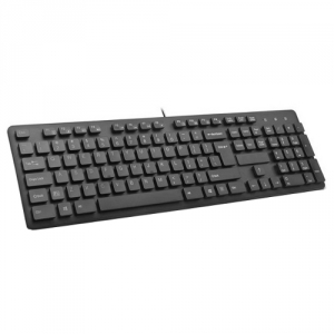 Tastatura Cu Fir Delux KA150U USB Negru