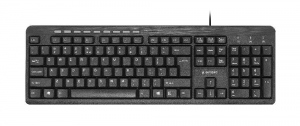 Tastatura Cu Fir Gembird Compact Multimedia, USB, US layout, Black