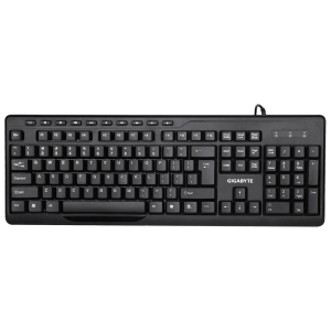 Kit Tastatura + Mouse Cu Fir  Gigabyte GK-KM6300, Negru