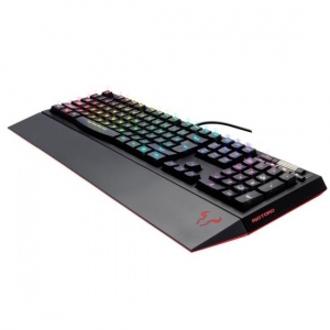 Tastatura gaming Riotoro Ghostwriter neagra iluminare RGB