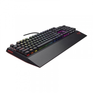 Tastatura gaming mecanica Riotoro Ghostwriter neagra Cherry Black iluminare RGB
