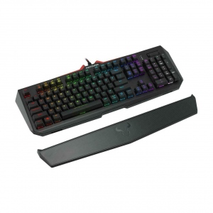 Tastatura gaming mecanica Riotoro Ghostwriter Elite Cherry MX Silent Red neagra iluminare RGB
