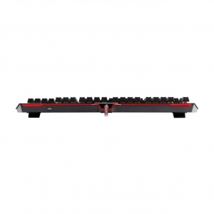 Tastatura gaming mecanica Riotoro Ghostwriter Elite Cherry MX Silent Red neagra iluminare RGB
