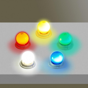 ART LED Bulb E27 ,0,5W, AC230V, red