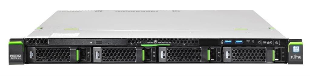Server Rackmount Fujitsu RX1330 M3 E3-1220v6 8GB 4xLFF SAS RAID 0/1/5/10 DVD-RW 1xRPS 1Y OS