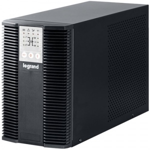 UPS LEGRAND KEOR LP 3000VA / 2700W SIngle-Phase ON LINE Double Conversion, Sinusoidal Waveform, 6xIEC 10A socket, RS232, slot for SNMP comm. card, EPO include, backup time 5min at 60% load, optinal ext. backup time with battery cabinets