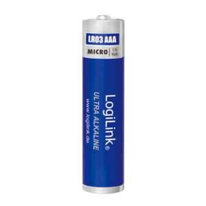 LOGILINK - Ultra Power AAA Alkaline Batteries, LR03, Micro, 1.5V, 4pcs