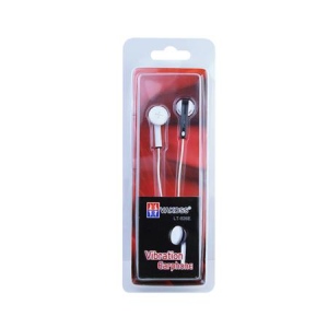 VAKOSS Stereo Headphone Earphone MP3/MP4 black and white vibration