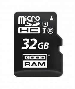 Card De Memorie Goodram Micro SDHC 32GB Class 10 Black