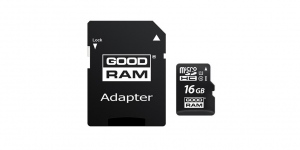 Card De Memorie Goodram Micro SDHC 16GB Class 10, Black