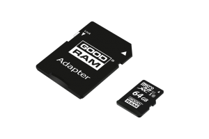 GOODRAM memory card Micro SDXC 64GB Class 10 UHS-I + Adapter