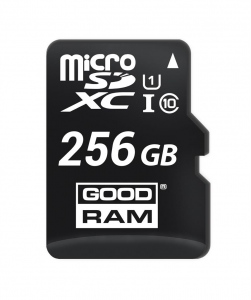 Card De Memorie GOODRAM Micro SDXC 256GB Class 10 UHS-I + Adapter